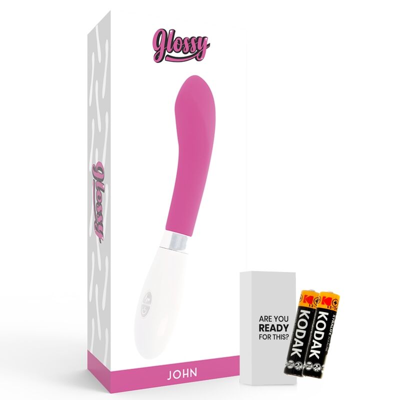 GLOSSY - JOHN VIBRATOR PINK - 53Xshop