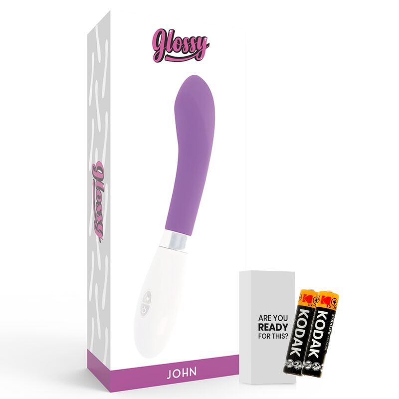 GLOSSY - JOHN VIBRATOR PURPLE - 53Xshop
