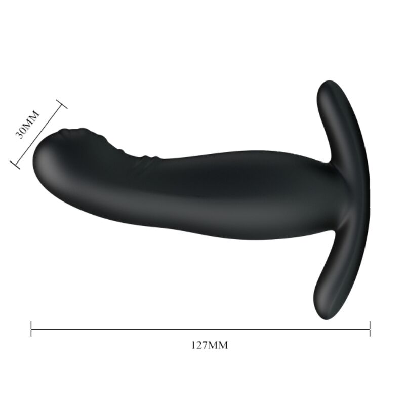 MR PLAY - RECHARGEABLE BLACK PROSTATE MASSAGER - 53Xshop