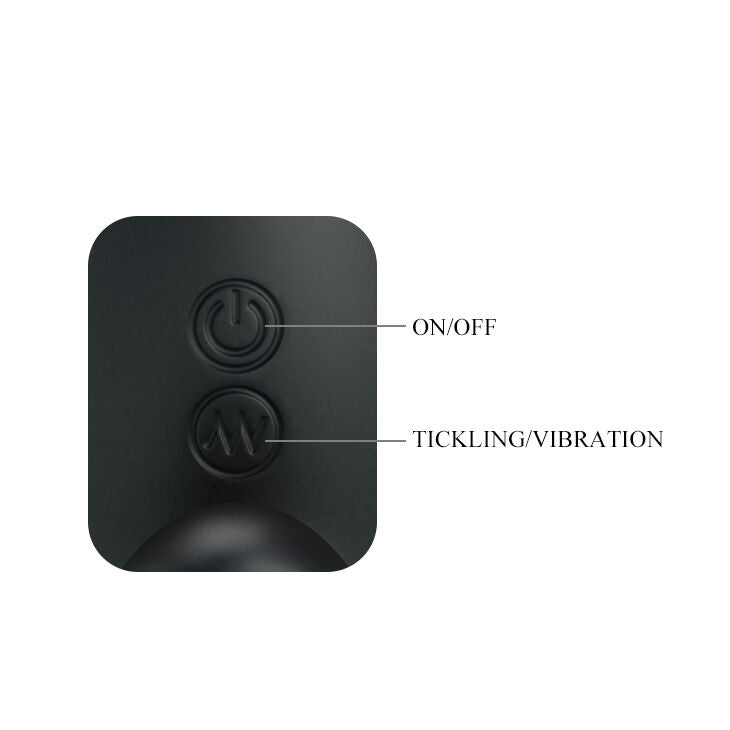 MR PLAY - RECHARGEABLE BLACK PROSTATE MASSAGER - 53Xshop