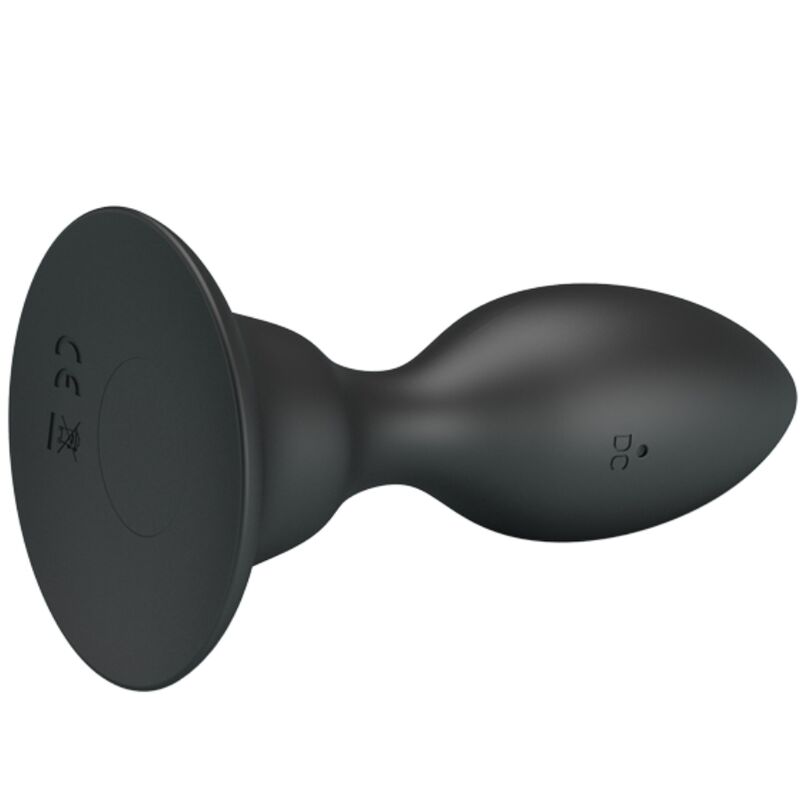 MR PLAY - ANAL PLUG WITH VIBRATION BLACK REMOTE CONTROL - 53Xshop