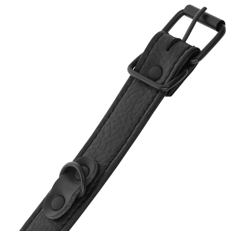 DARKNESS - WIDE THIN TEXTURED HANDCUFFS - 53Xshop