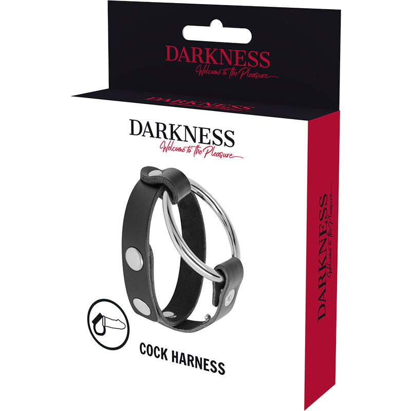 DARKNESS - BDSM COCK AND TESTICLE RING - 53Xshop