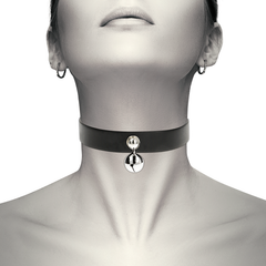 COQUETTE CHIC DESIRE - VEGAN LEATHER NECKLACE WOMAN RATTLE ACCESSORY - 53Xshop