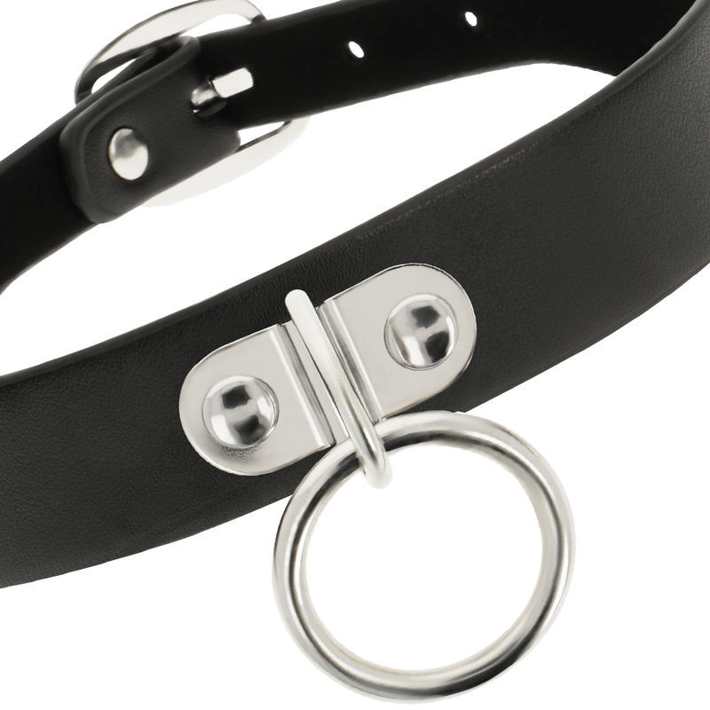 COQUETTE CHIC DESIRE - VEGAN LEATHER NECKLACE WOMAN FETISH ACCESSORY - 53Xshop