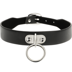 COQUETTE CHIC DESIRE - VEGAN LEATHER NECKLACE WOMAN FETISH ACCESSORY - 53Xshop