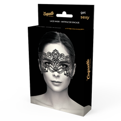 COQUETTE CHIC DESIRE - LACE MASK BLACK - 53Xshop