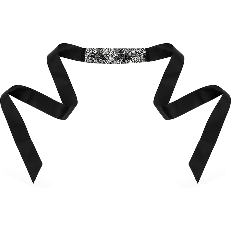 COQUETTE CHIC DESIRE - LACE MASK BLACK - 53Xshop
