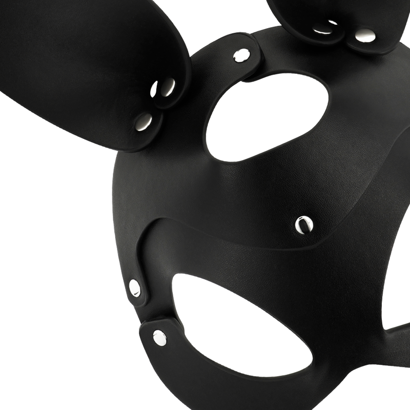 COQUETTE CHIC DESIRE - VEGAN LEATHER MASK WITH BUNNY EARS - 53Xshop