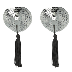 COQUETTE CHIC DESIRE - NIPPLE COVERS SILVER - 53Xshop