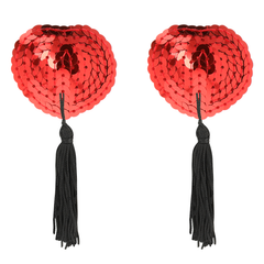 COQUETTE CHIC DESIRE - NIPPLE COVERS RED - 53Xshop
