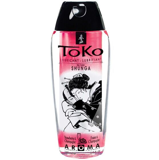 SHUNGA - TOKO STRAWBERRY AND CHAMPAGNE LUBRICANT AROMA - 53Xshop