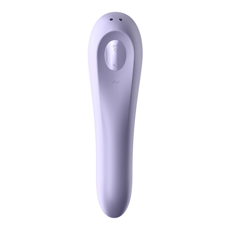 SATISFYER - DUAL PLEASURE AIR PULSE VIBRATOR MAUVE - 53Xshop