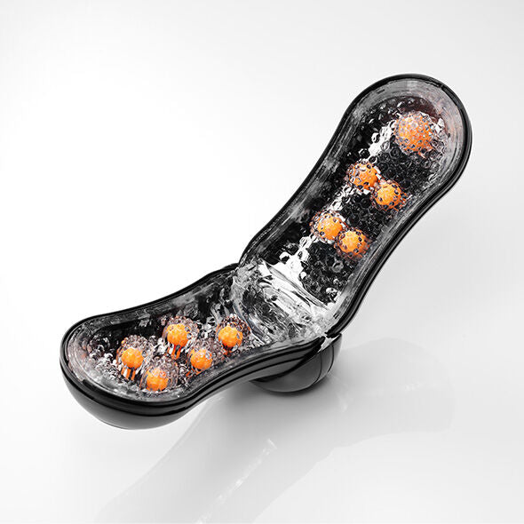 TENGA - FLIP ORB STRONG CRASH ORANGE MASTURBATOR - 53Xshop