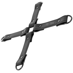 FETISH SUBMISSIVE - VEGAN LEATHER HANDCUFF UNION - 53Xshop