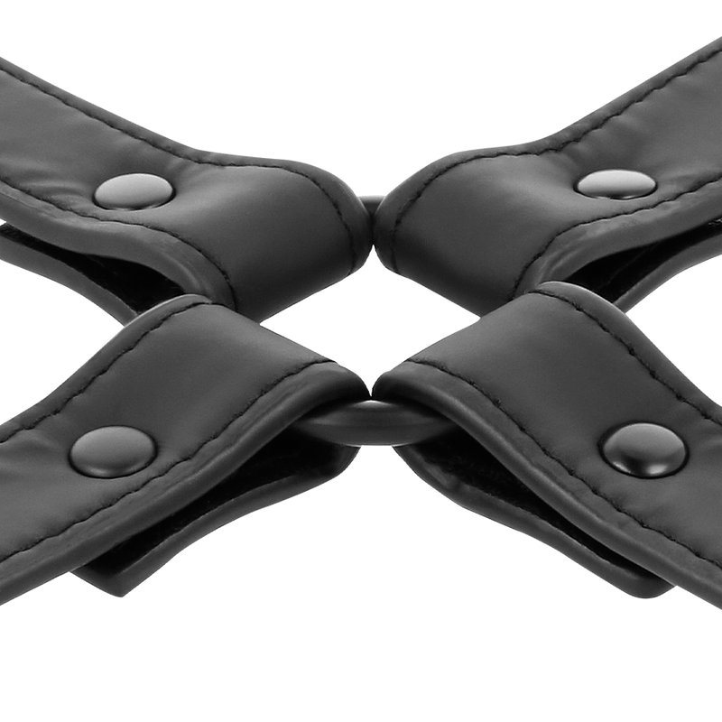 FETISH SUBMISSIVE - VEGAN LEATHER HANDCUFF UNION - 53Xshop