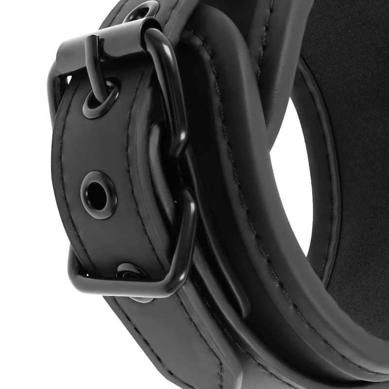 FETISH SUBMISSIVE - NOPRENE LINING HANDCUFFS WITH HANDLE - 53Xshop
