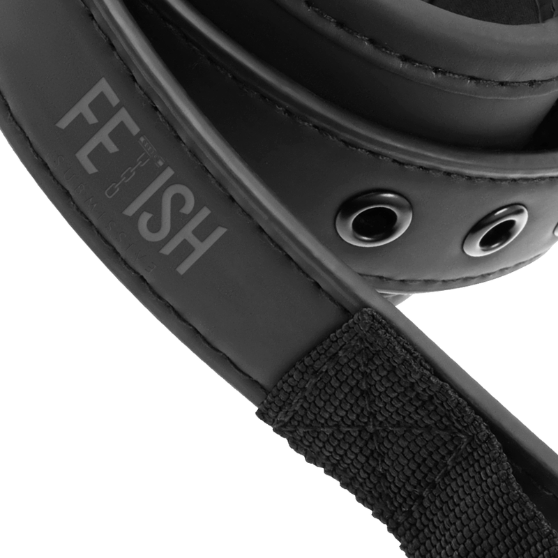 FETISH SUBMISSIVE - NOPRENE LINING HANDCUFFS WITH HANDLE - 53Xshop