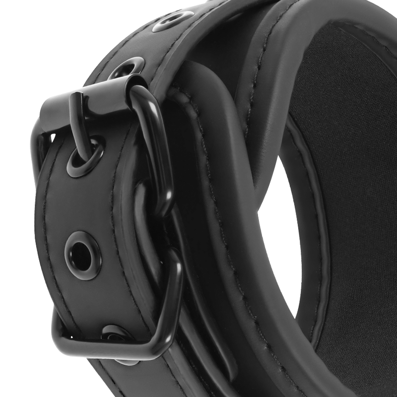 FETISH SUBMISSIVE - SET OF HAND AND ANKLE HANDCUFFS WITH NOPRENE LINING - 53Xshop
