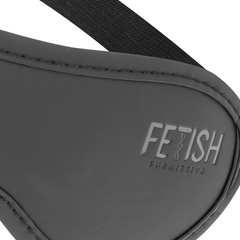 FETISH SUBMISSIVE - VEGAN LEATHER MASK II WITH NOPRENE LINING - 53Xshop