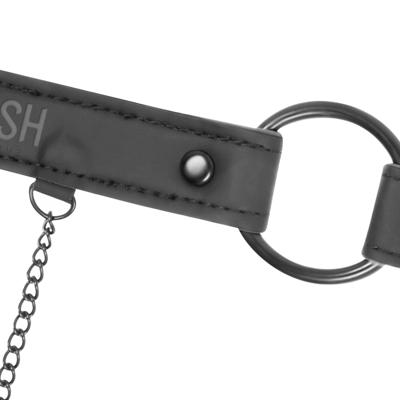 FETISH SUBMISSIVE - GAG RING WITH NIPPLE CLAMPS - 53Xshop