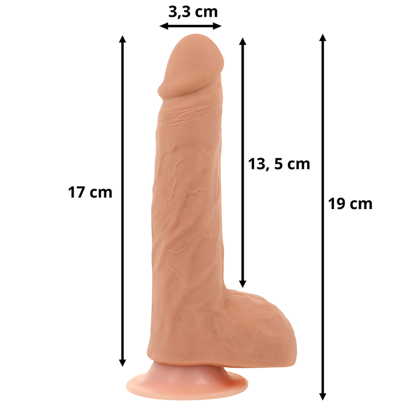 OHMAMA - UP AND DOWN DILDO WITH HEAT FUNCTION AND REMOTE CONTROL - 53Xshop