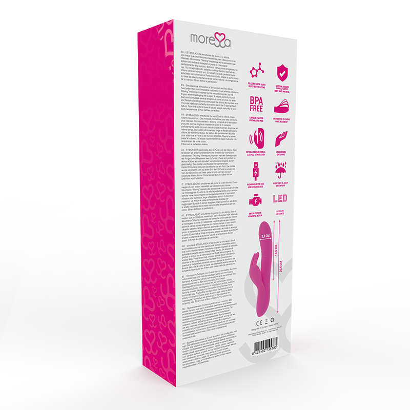 MORESSA - ETHAN PREMIUM SILICONE RECHARGEABLE - 53Xshop