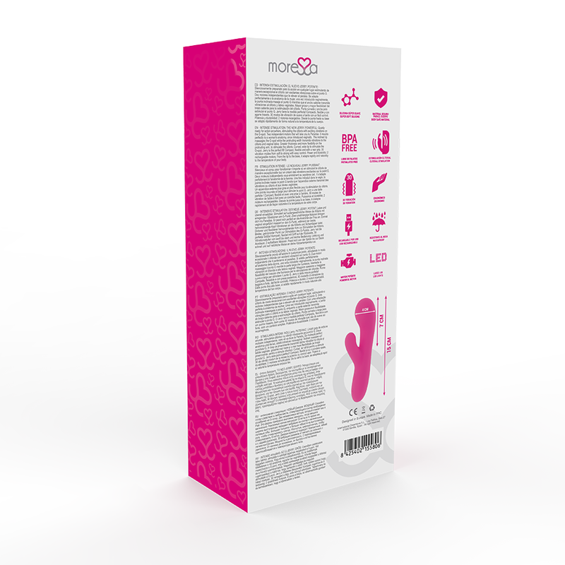 MORESSA - JERRY PREMIUM SILICONE RECHARGEABLE - 53Xshop