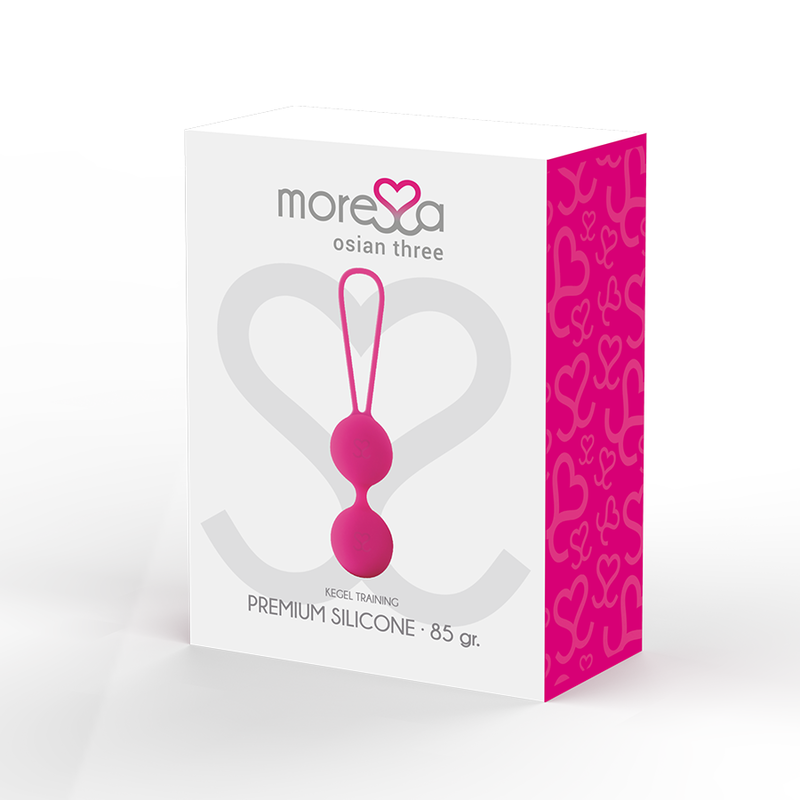 MORESSA - OSIAN THREE PREMIUM SILICONE PINK - 53Xshop
