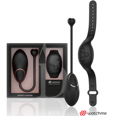 ANNE'S DESIRE - EGG REMOTE CONTROL TECHNOLOGY WATCHME BLACK - 53Xshop