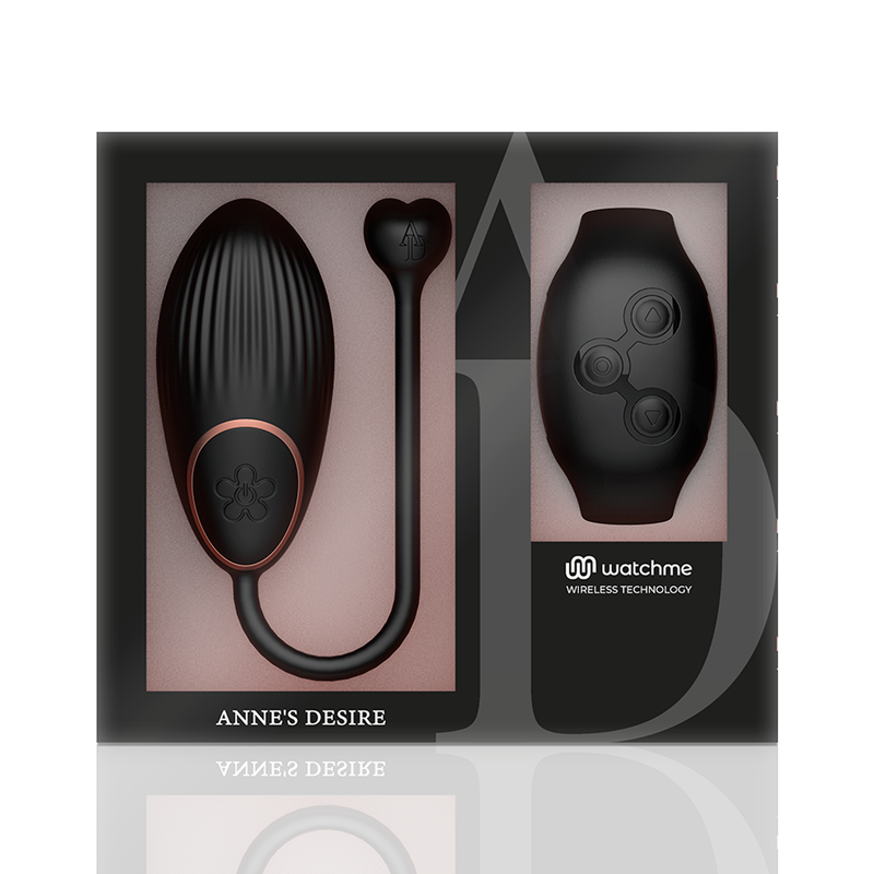 ANNE'S DESIRE - EGG REMOTE CONTROL TECHNOLOGY WATCHME BLACK - 53Xshop