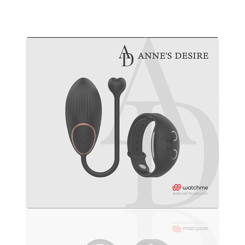 ANNE'S DESIRE - EGG REMOTE CONTROL TECHNOLOGY WATCHME BLACK - 53Xshop