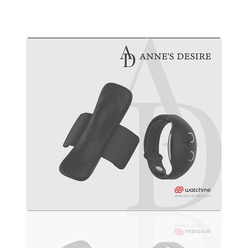 ANNE'S DESIRE - PANTY PLEASURE TECNOLOG A WATCHME BLACK - 53Xshop