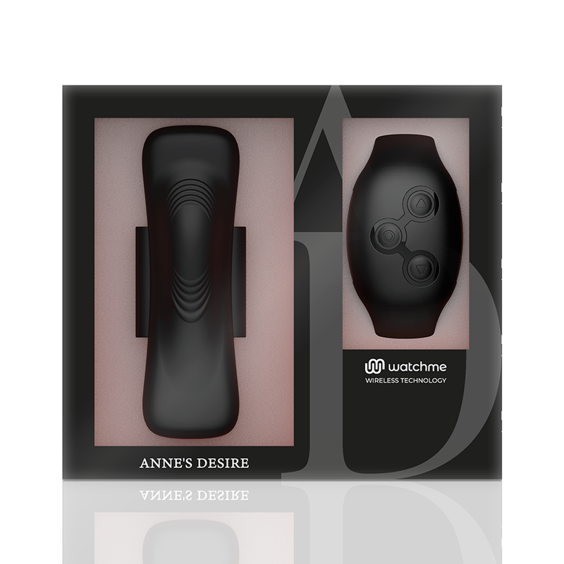 ANNE'S DESIRE - PANTY PLEASURE TECNOLOG A WATCHME BLACK - 53Xshop