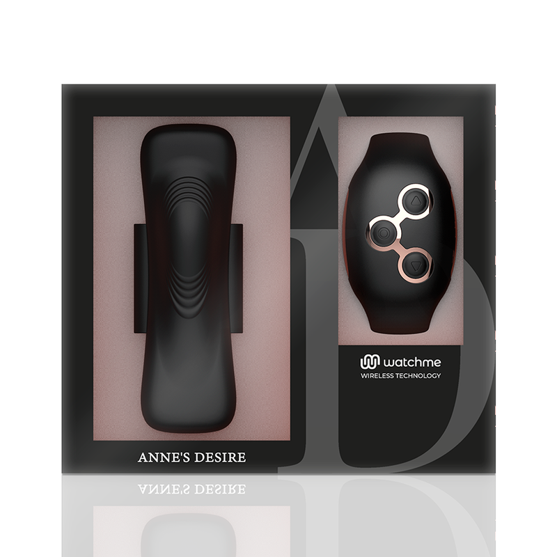 ANNE'S DESIRE - PANTY PLEASURE TECNOLOG A WATCHME BLACK/GOLD - 53Xshop