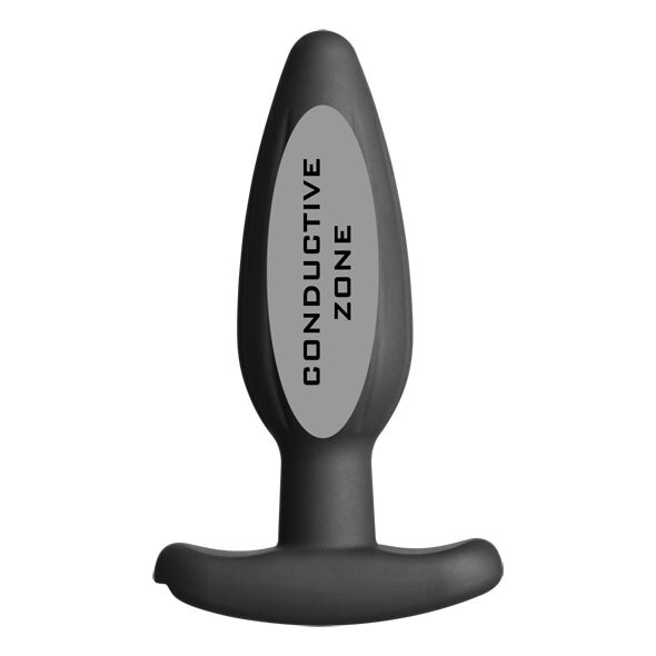 ELECTRASTIM - SILICONE BLACK ROCKER BUTT PLUG MEDIUM - 53Xshop