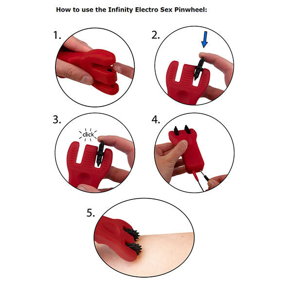 ELECTRASTIM - SILICONE FUSION INFINITY PINWHEEL - 53Xshop