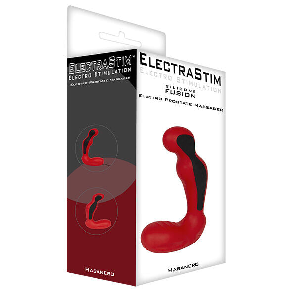 ELECTRASTIM - SILICONE FUSION HABANERO PROSTATE MASSAGER - 53Xshop