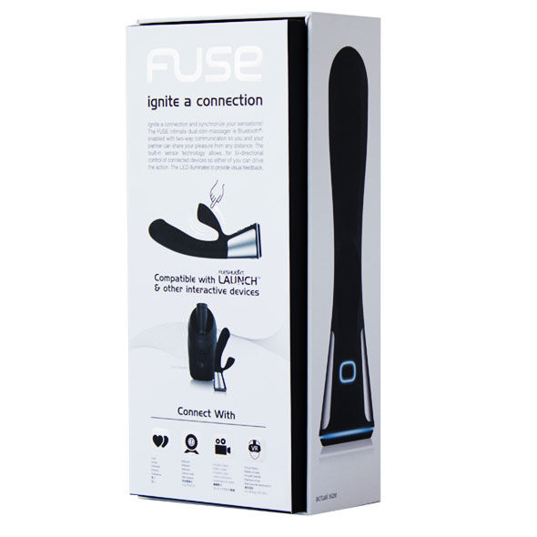 KIIROO - OHMIBOD FUSE APP REMOTE CONTROL BLACK - 53Xshop