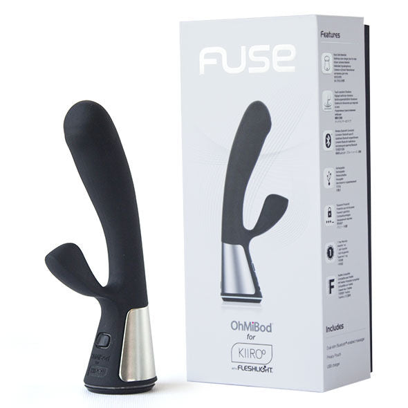 KIIROO - OHMIBOD FUSE APP REMOTE CONTROL BLACK - 53Xshop