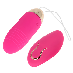 OHMAMA - REMOTE CONTROL VIBRATING EGG 10 SPEEDS PINK - 53Xshop