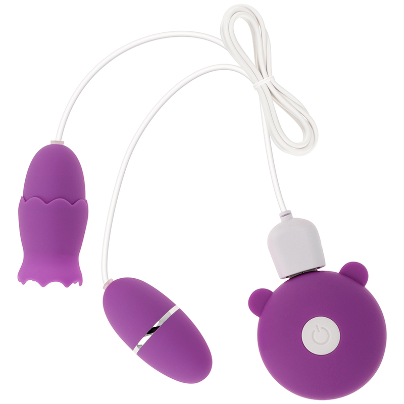OHMAMA - DOUBLE STIMULATOR 10 VIBRATION MODES - 53Xshop