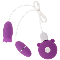 OHMAMA - DOUBLE STIMULATOR 10 VIBRATION MODES - 53Xshop