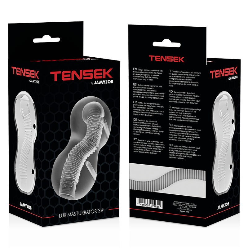 JAMYJOB - EXTREME TENSEK 3 MASTURBATOR CLEAR - 53Xshop