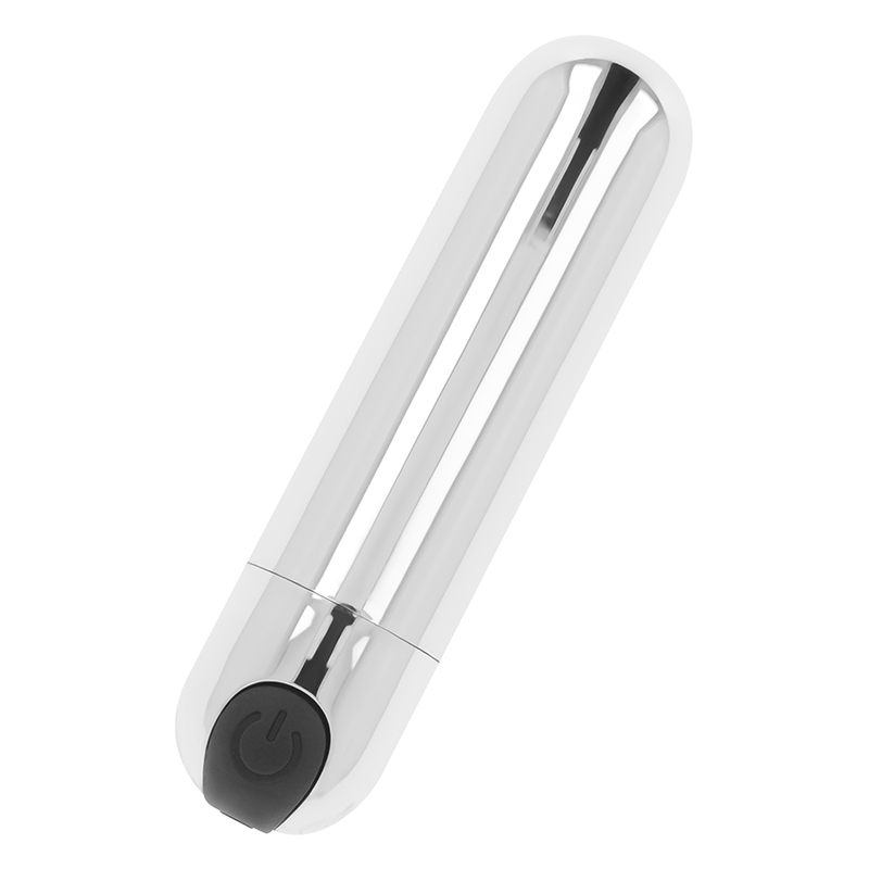 OHMAMA - SILVER VIBRATING BULLET 8 CM - 53Xshop