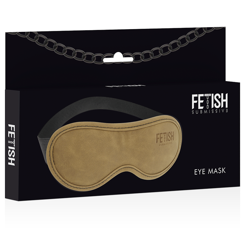 FETISH SUBMISSIVE ORIGEN - VEGAN LEATHER MASK WITH NEOPRENE LINING - 53Xshop