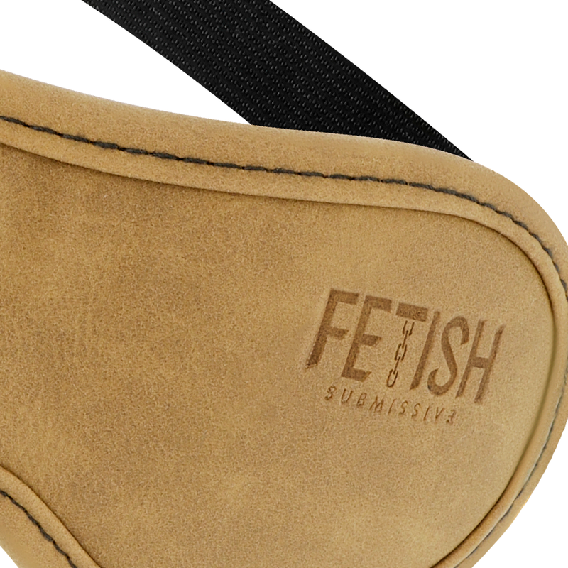 FETISH SUBMISSIVE ORIGEN - VEGAN LEATHER MASK WITH NEOPRENE LINING - 53Xshop