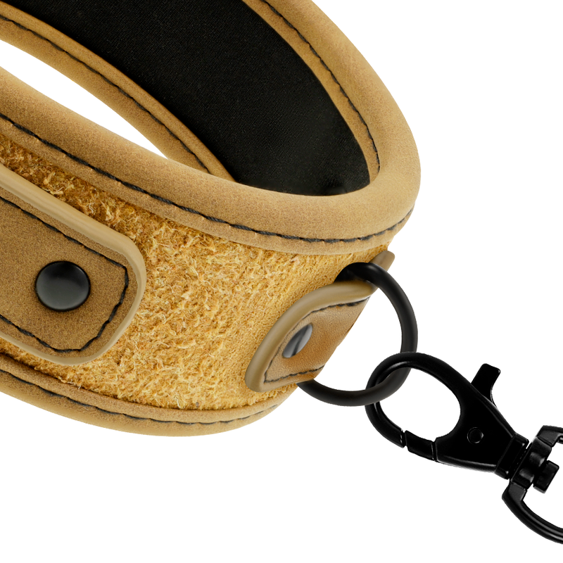 FETISH SUBMISSIVE ORIGEN - NEOPRENE LINED NECKLACE WITH CHAIN - 53Xshop