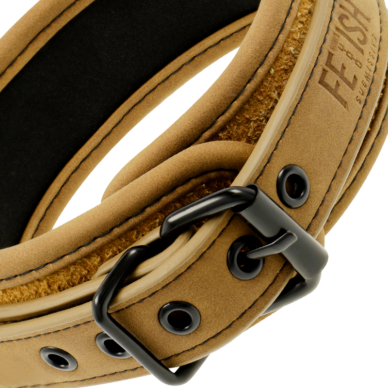 FETISH SUBMISSIVE ORIGEN - NEOPRENE LINED NECKLACE WITH CHAIN - 53Xshop