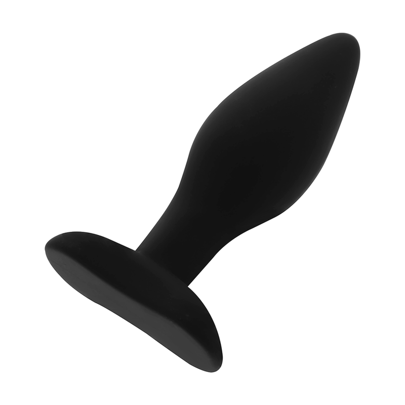 OHMAMA - CLASSIC SILICONE ANAL PLUG SIZE M 10.2 CM - 53Xshop